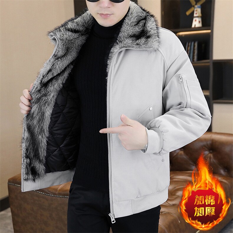 MA26-P120座山雕冬季新款加棉加厚帅气派克服宽松学生时尚棉服,男装棉衣,星座507A（原星座306B-2）