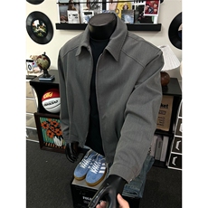 夹克高品质复合面料潮时尚牌美式解构春季夹克男外套网图，男装夹克，星座301C-5