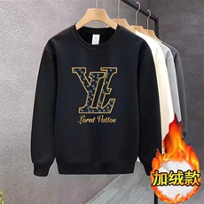秋冬华棉卫衣男女圆领宽松范学生情侣款韩版ins重磅潮流上衣，男装卫衣，星座506A