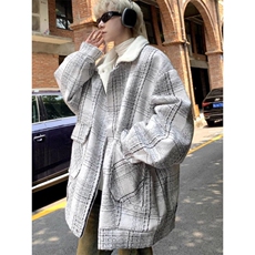 网络图现货毛棉服冬季新款休闲外套潮牌棉衣棉袄RMY414-P105，男装棉衣，星座1005-4