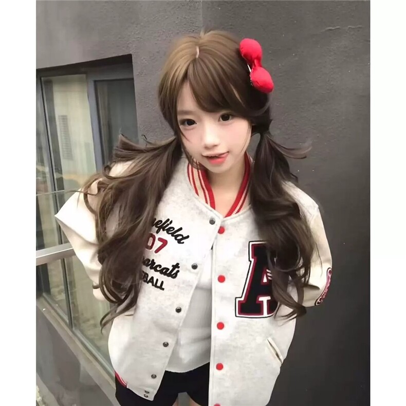 美式重磅复古棒球服街头百搭重磅刺绣棒球夹克男女,男装夹克,星座506A