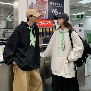 港风休闲卫衣百搭宽//松情侣原宿休闲卫衣A818图片