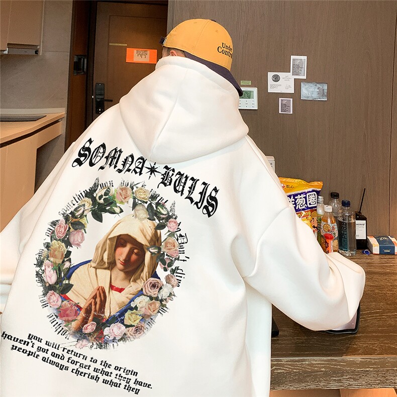 直播360克重磅美式潮牌印花卫衣Y137特P35同步供应华棉品质,男装卫衣,电商A486