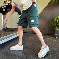 夏季薄款男士大口袋拉链工装短裤痞帅百搭宽松速干五分裤D916控68，男装牛仔裤，电商C208