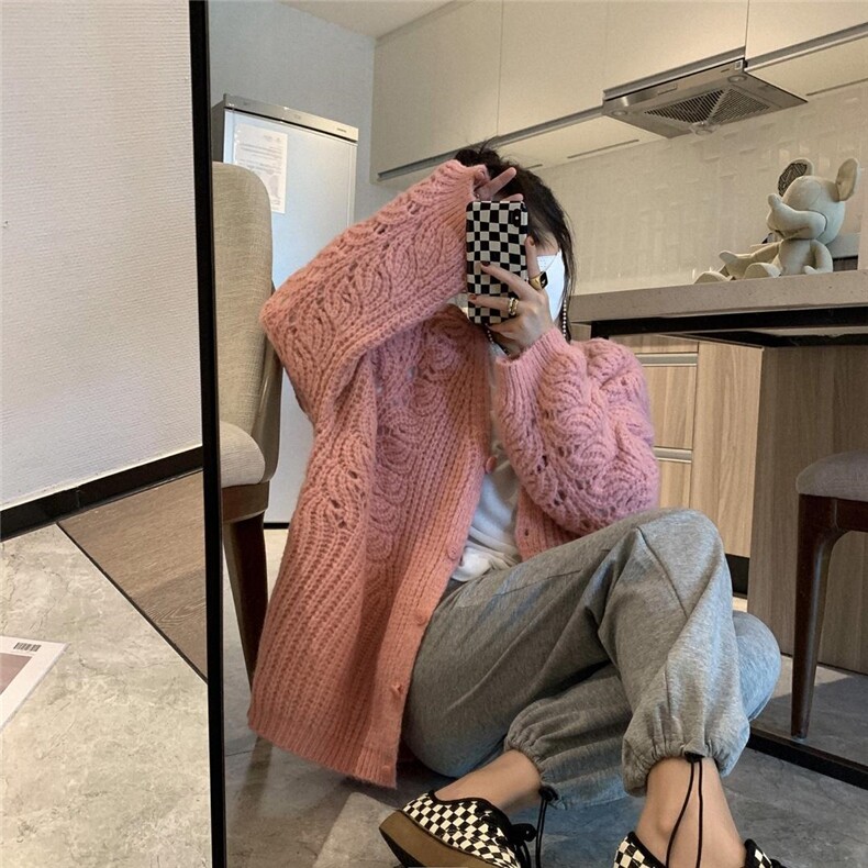 镂空开衫，其它，XTZ style