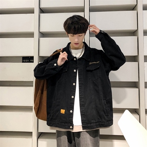 JK56秋季潮流青年韩版牛仔工装夹克男外套男P50图片