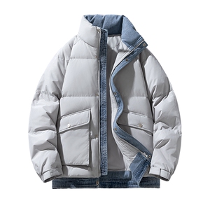 新标90白鸭绒冬季羽绒服立领短款外套 A436-9223-P255359图片