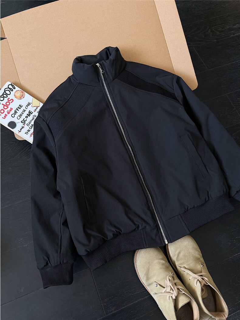 图潮牌美式解构立领棒球服棉衣男秋冬中性风保暖棉服特P68,男装棉衣,电商C306-1