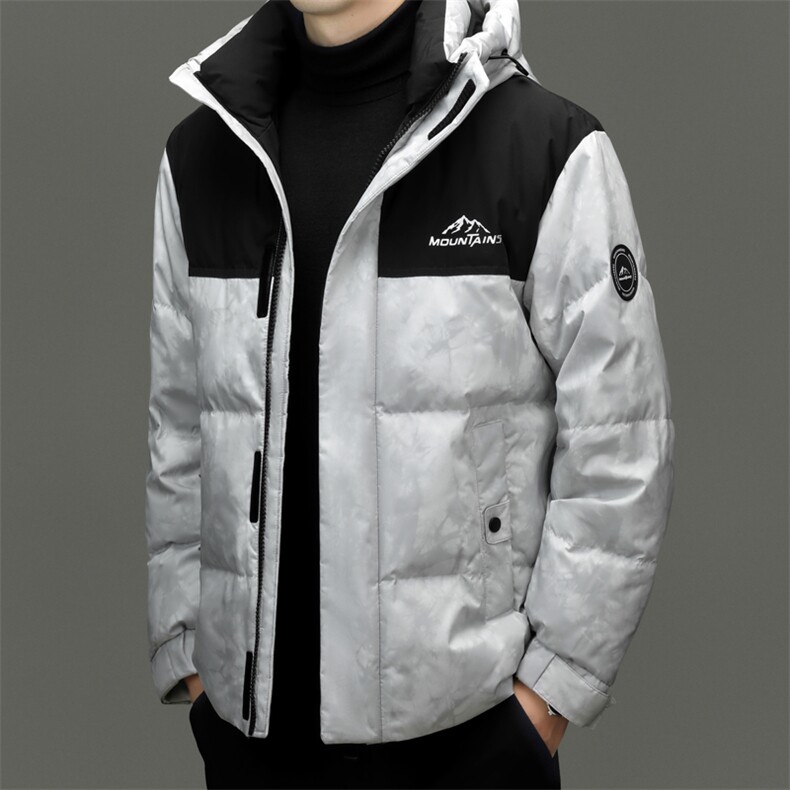 男装羽绒服YR9814新品主推必上！新标95绒雪*飞同款高货,男装羽绒服,钱塘207-1