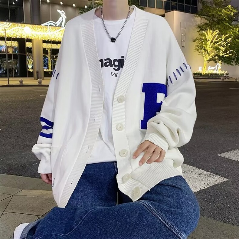 男秋冬季新款潮韩版百搭情侣毛衣针织衫外套MY136P55,男装针织衫/毛衣,星座1116-2
