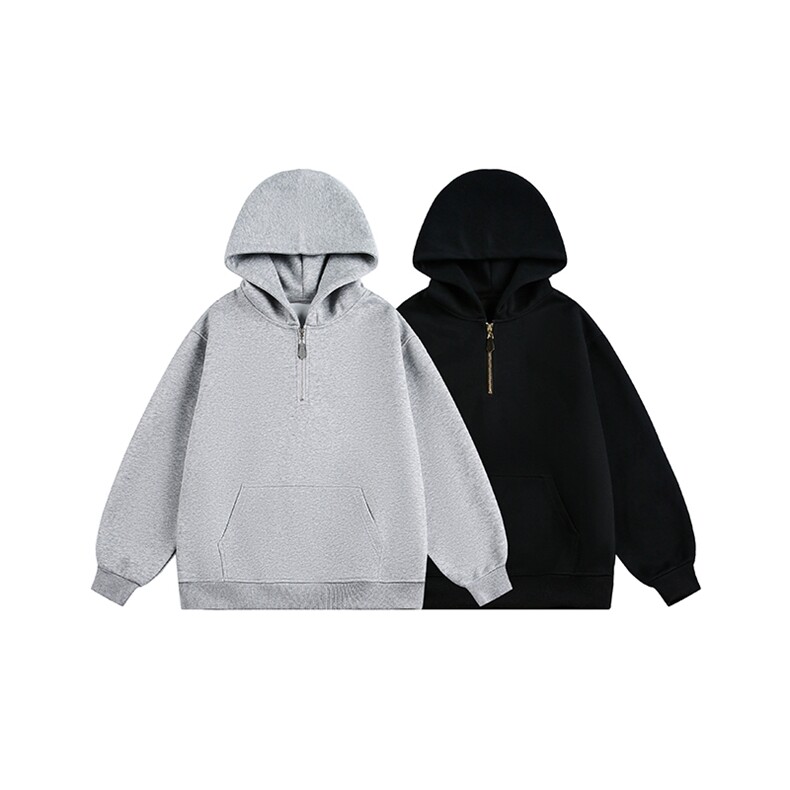 2026春宽松纯色连帽金属拉链卫衣卫衣AW001-P60-控108，男装卫衣，星座216(原A116)