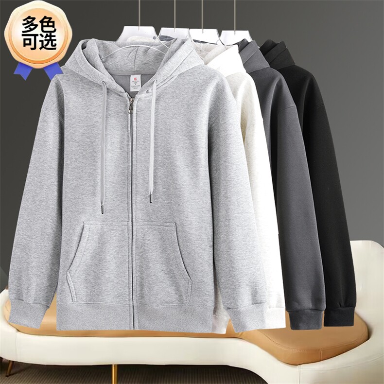 xcy-705#420克宽松冬季加绒拉链外套情侣款,女装短外套,电商A109