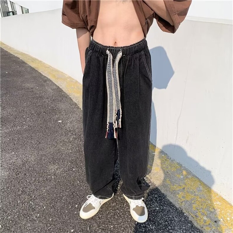 美式牛仔裤男春秋新款休闲直筒裤TG02P45,男装牛仔裤,星座1116-2