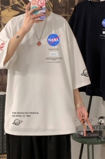 Q11243-P30NASA春夏季七分袖t恤男大码五分袖男短袖中袖，男装T恤，电商A040