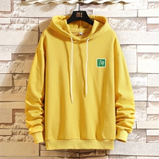 WY2058-P40纯连帽卫衣男大码运动帽衫宽松薄外套砖墙挂拍，男装卫衣，电商A040A