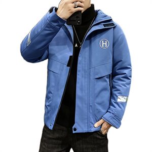 男士休闲连帽加厚保暖棉衣外套棉服棉袄冬季防寒开衫男装M988图片