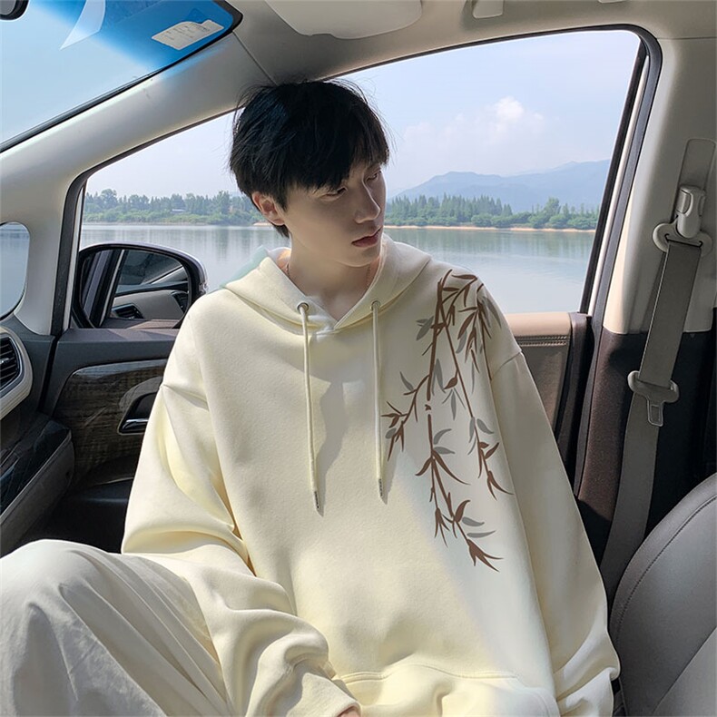 秋季新款男wlcm-262卫衣连帽纯棉特批35控59,男装卫衣,星座605(原A050)