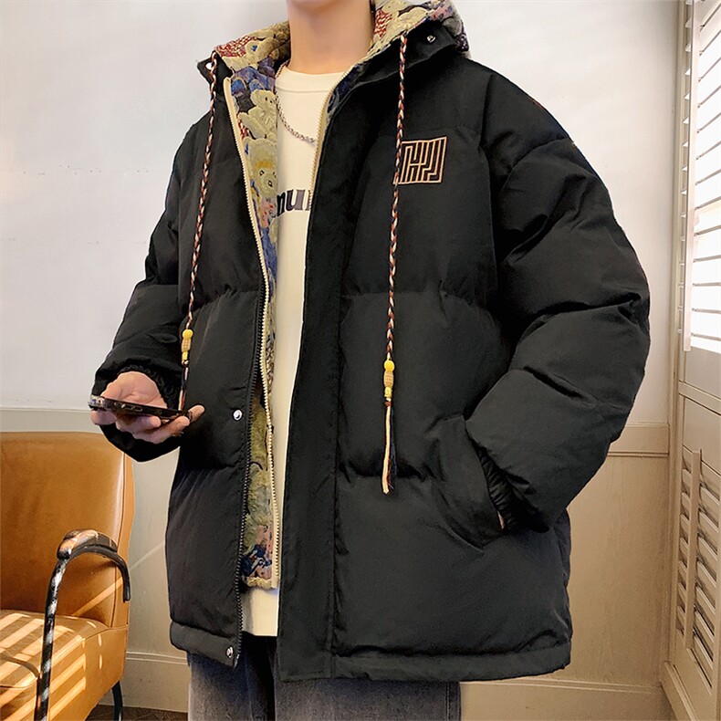 冬季潮风假两件外套男新款美式棉衣XZ102B-1-M9903P125,男装棉衣,星座102B-1