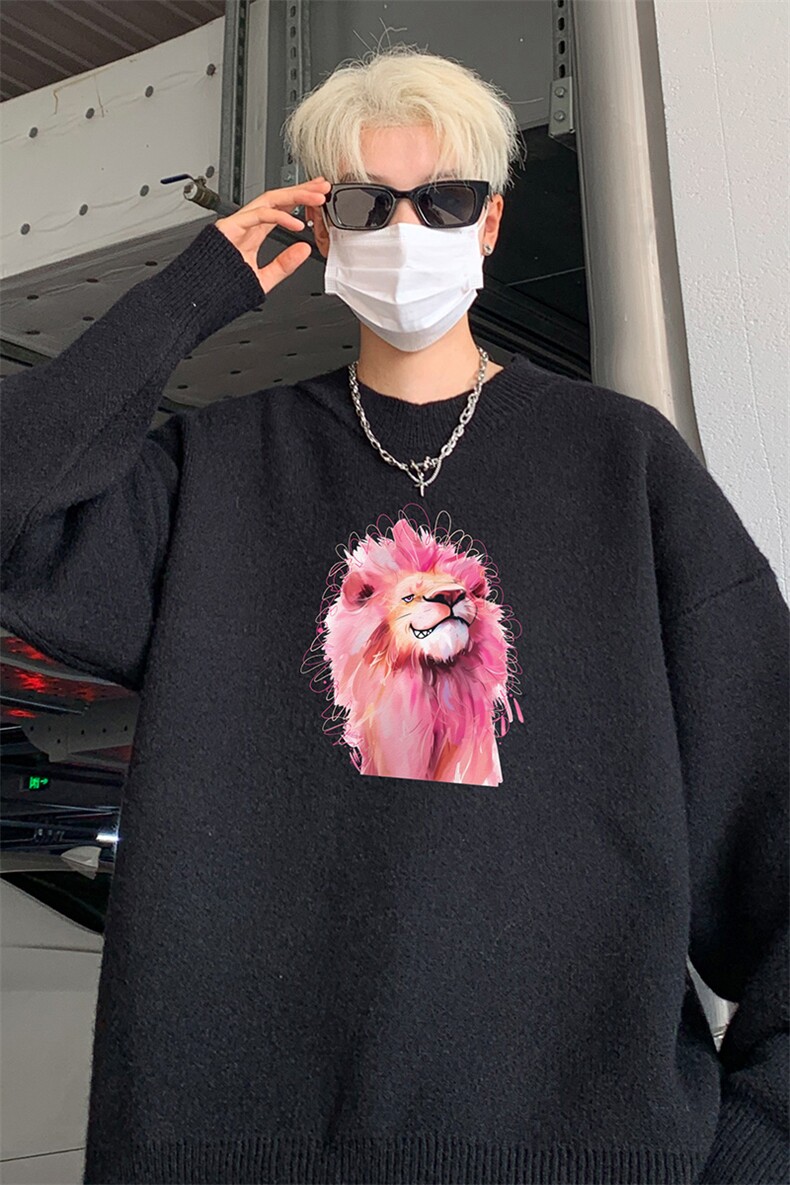 高质量！秋冬季半高领毛衣男士加绒加厚线衣针织衫男DMY528-特P38,男装针织衫/毛衣,电商B371