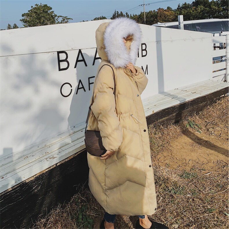 款现货好数据柒柒家大毛领收腰棉服M71,女装棉衣/棉服,柒柒家