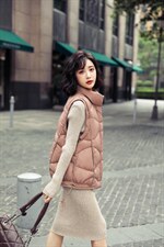 90绒马甲，女装马甲，卡西姆