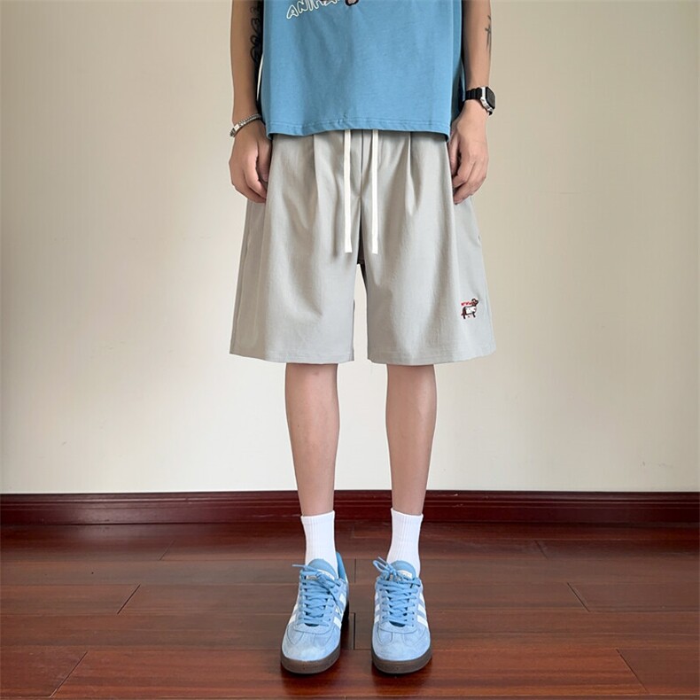 ！2026夏季新款男士潮牌刺绣短裤情侣百搭五分裤DK326特P25,男装休闲裤,电商B220