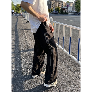 大量现货 薄款休闲裤男夏季新品速干裤宽松慵懒长裤DY5032-P55图片