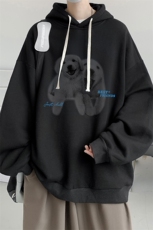 连帽卫衣男大码胖子帽衫大号运动服WY2455-P35，男装卫衣，电商A040