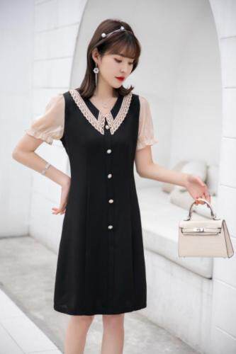 现货供应：韩风修身连衣裙M一XXL，女装连衣裙，拉思维加丝