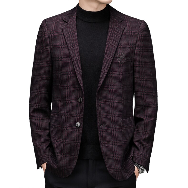 5836男士2023秋新款长袖西服休闲外套单装西装P153,男装西服,电商B360