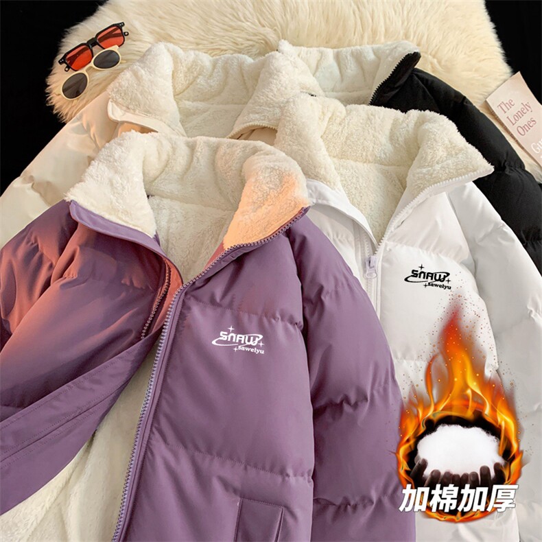 抖音得物品质深度库存三防面料加绒加厚棉衣外套冬棉服WM11106P85,男装棉衣,电商A486
