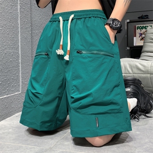 新款工装短裤男潮牌ins休闲裤宽松大码中裤五分裤D0606-P46图片