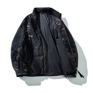 男士短款立领羽绒服  D213-50938-P550图片