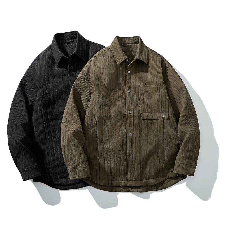 男士翻领肌理感羽绒服外套D213-25621-P320,男装羽绒服,电商D213