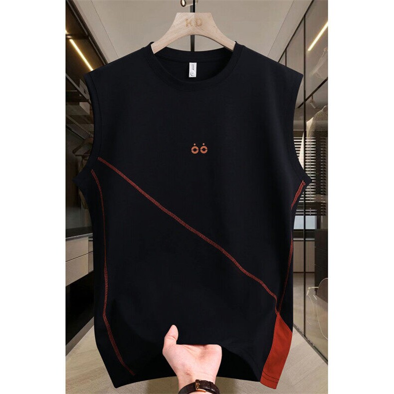 夏季薄款速干背心男潮版户外休闲运动无袖T恤?610B-1B688-P23，男装背心/马甲，星座610B-1