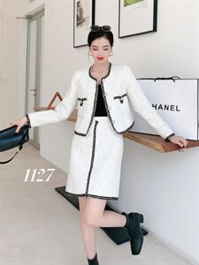 【现货】秋季新品 小香风套装女气质图片