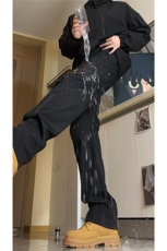 春秋季高个子冲锋裤男户外登山裤子115CM直筒美式188工装KZ019P50，男装工装外套，电商B312