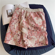 美式复古重工满印过膝短裤，A061-AD01578-特P25-平铺图，男装牛仔裤，电商A061