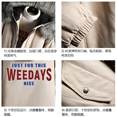 MM48113-P130冬季大毛领棉衣男士大码加厚棉袄男棉服网格，男装棉衣，电商A040A