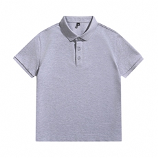 品质常年款得物白底图纯色光版翻领短袖polo衫男t恤T0257-特P40，男装T恤，电商D342-2