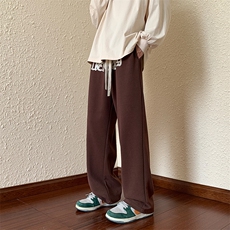 港风抖音品质万针刺绣休闲裤卫裤长裤A014-DY2182-P65控88，男装休闲裤，电商A014