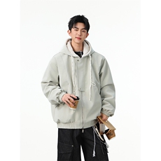 现货连帽座山雕pu皮全毛棉衣外套MF10批108，男装皮衣，电商A426-1(原A430-1)