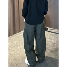 文艺潮流新款夏季复古痞帅风伞兵弯刀长裤纯棉ins百搭气质KG110，男装休闲裤，星座1116A（原606A-3）