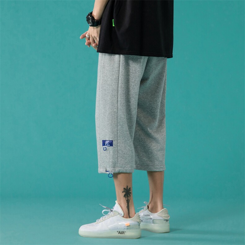 ！数据超好！2023夏季新款薄款男士七分裤宽松短裤DK02P40,男装休闲裤,电商B220