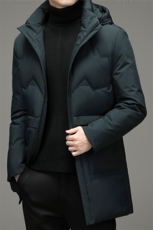冬天中年男可脱卸帽羽绒服爸爸装时尚保暖外套棉衣YYYR3022-P270，男装羽绒服，电商B212（原钱塘6029）