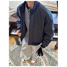 JY454-P74冬季立领飞行夹克廓形高街棒球服加棉加厚外套，男装夹克，星座1501-3