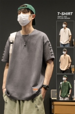 新款短袖男SZON景夏季t恤休闲百搭印花圆领T恤男上衣TC3136-P35，男装T恤，星座717
