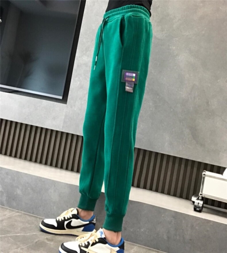 超绒加厚复合卫裤,女装休闲裤,菲库feiku