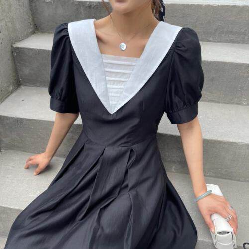 夏装天丝连衣裙，女装连衣裙，DTU（大图）