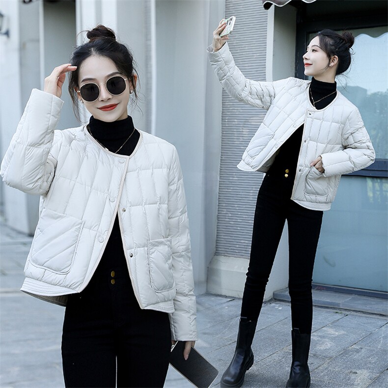 2024新款冬装现货主推羽绒服90白鸭绒羽绒服女外套图片